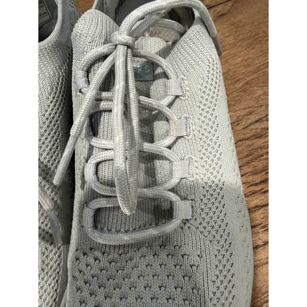 Skechers Street Uno Stretch Fit Grey Knit Sneakers 177102 Womens 7.5‎